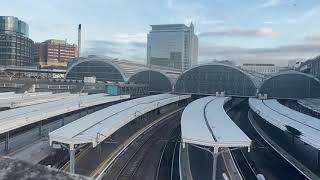 Heathrow Express arriving at London Paddington 151124 taken by Mubstransportforlondon [upl. by Eetnuahs]