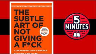 The Subtle Art of Not Giving a Fck by Mark Manson  Audiobook Summary [upl. by Ehttam]