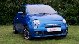 2014 64 Fiat 500 S in Electronica Blue  BROOKFIELD AUTOS [upl. by Edora672]