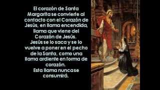 Revelaciones del Sagrado Corazón de Jesús a Santa Margarita [upl. by Irrabaj]