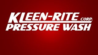 KleenRite Pressure Wash Warehouse [upl. by Maroj77]