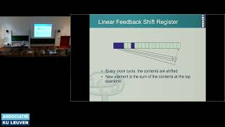 COSIC Course 2024 quotSymmetric cryptographyquot Vincent Rijmen COSIC [upl. by Leira]