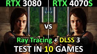 RTX 3080 vs RTX 4070 SUPER  Test in 10 Games  1440p  2160p  The Ultimate Comparison 🔥  2024 [upl. by Haerb]