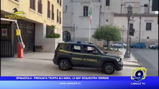 Spinazzola  Presunta truffa allAgea la Guardia di Finanza sequestra terreni [upl. by Atterehs]