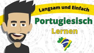 Portugiesisch Konversationsübungen  Langsam und Einfach Portugiesisch Lernen [upl. by Giliana729]