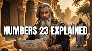 Numbers Chapter 23 Explained Balaam against King Balak [upl. by Troc]