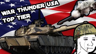 War Thunder American Top Tier Experience [upl. by Annehsat613]