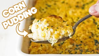 Homemade Corn Pudding Recipe [upl. by Sharp]