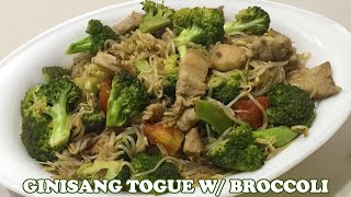 Ginisang Togue with Broccoli [upl. by Anerul]