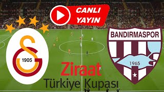 GALATASARAY BANDIRMASPOR MAÇI CANLI İZLE [upl. by Ramo]