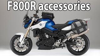 new BMW F800R details and accessories [upl. by Xxam]