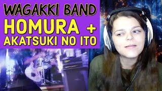 FIRST REACTION to Wagakki Band  焔 Homura  暁ノ糸 Akatsuki no Ito  2015 Hibiya Yagai Ongakudo [upl. by Ulises]