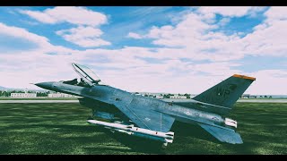 DCS  F16C Block 50 Viper  Insurgents base being attacked [upl. by Aninay134]