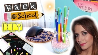 DIY ORGANIZACJA BIURKA i TABLICY back to school ❤ TheAmmisu [upl. by Schinica]