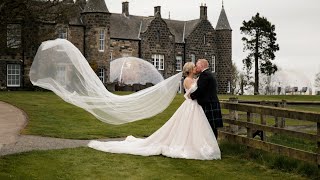 April amp Jack  Wedding Film  Meldrum House Hotel  Aberdeenshire  Scotland [upl. by Ayikan]