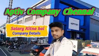 Aptiv Company Chennai  Vacancy Available  Salary Details  Company Work [upl. by Alegna]