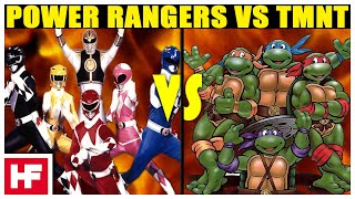 Power Rangers VS TMNT DeathMatch [upl. by Ailey]