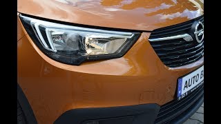 Opel Crossland X 12T bemutató Az új  körbe zárt quotvillámquot SUV [upl. by Hannaoj]