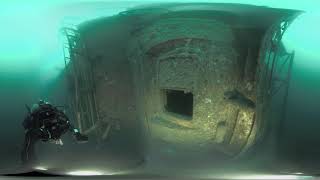 360  Wreck of MV Rena on Astrolabe Reef [upl. by Eelidnarb33]