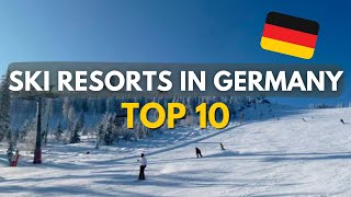 Top 10 Skiing Destinations in Germany  202223 [upl. by Neelav998]