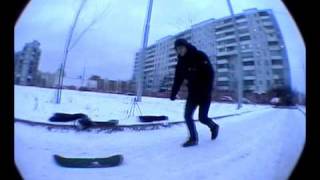 Snowskate Tre Flip [upl. by Udall]