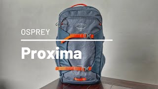 Osprey Proxima 30L Backpack Review  Large Student Laptop amp Tech Backpack [upl. by Emlen754]