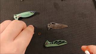 Knife Disassembly Rike Hummingbird [upl. by Mozelle]