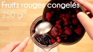 La recette pour une sangria aux fruits rouges [upl. by Inanaup6]