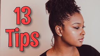 13 Tips for New Microlocks amp Sisterlocks Wearers [upl. by Dalpe]