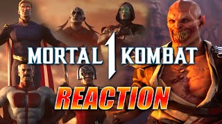 MAX REACTS Mortal Kombat 1 Roster Reveal amp Umgadi Trailer [upl. by Asquith]