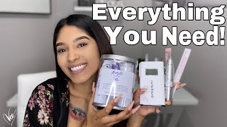 Beginner Nail Tech Must Haves  Huge Giveaway  Acrylic Nail Essentials [upl. by Thinia]