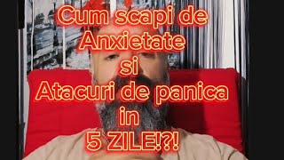 Cum scapi de anxietate depresie si atacuri de panica [upl. by Nahtahoj922]