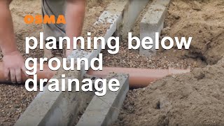 Planning your foul water and below ground drainage system  OsmaDrain [upl. by Coppins827]