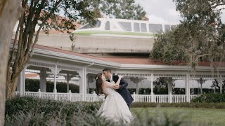 Wedding Video Marie and Nick  Married at Disneys Grand Floridian Resort and Spa [upl. by Kciwdahc799]