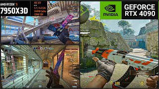 CS2 7950X3D amp RTX 4090  Competitive  1440p  Mirage Ancient Vertigo  GameBar CoreParking Guide [upl. by Bohner]