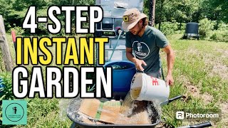 4Step Guide to Building an Instant Garden w Sheet Mulching [upl. by Jacoba]