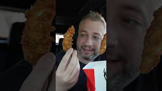 NEW KFC TENDERS REVIEW foodreview fastfood kfc [upl. by Veats]