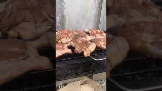 Cooking chicken inasal shortfoodvideo chickeninasal manginasalchicken grilledchicken food [upl. by Fred167]