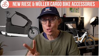 Riese amp Muller New Cargo Bike Accessories for Packster2 Multicharger and Multitinker [upl. by Ennayelhsa]