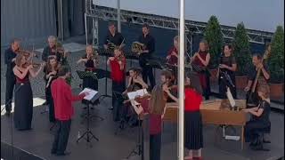 Bach Consort Wien Händel Water Music Klassik im Burghof Klagenfurt [upl. by Nolyar289]