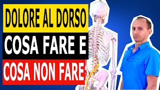 Dolore alla Schiena Alta tra le Scapole Cosa Fare e Cosa NON Fare [upl. by Ozner]