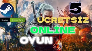 EN İYİ ÜCRETSİZ ONLİNE OYUNLAR  STEAM 2024 [upl. by Natsyrk]