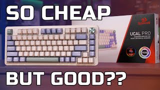 Redragon K673 Pro Review  Crazy Cheap Wireless Mechanical Keyboard [upl. by Sheepshanks]