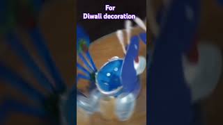 handmade diyas decoration items for Diwali happyandsafediwali shortsvedio [upl. by Farrah]