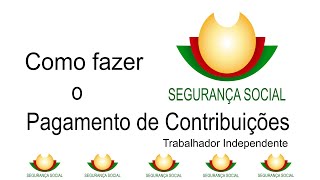 Pagamento de contribuições como fazer  Segurança social [upl. by Nyllek821]