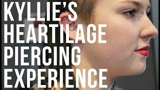 Kyllies Heartilage Piercing Experience  UrbanBodyJewelrycom [upl. by Brownson]