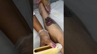 ASMR leg waxing depiltrend [upl. by Kimura]