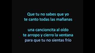 Cancioncita de Amor  Juan Luis Guerra letra [upl. by Ahcurb]