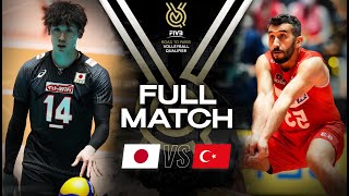 JPN 🇯🇵 vs 🇹🇷 TUR  Paris 2024 Olympic Qualification Tournament  Full Match  Volleyball [upl. by Ericka]