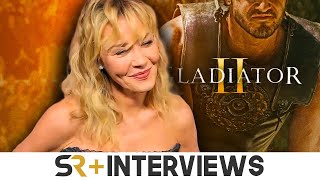 Connie Nielsen Brought Her Own Life Experiences To Gladiator II [upl. by Bonis934]